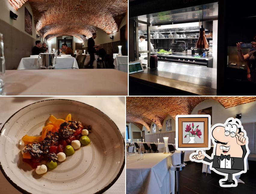 Gli interni di andree restaurant