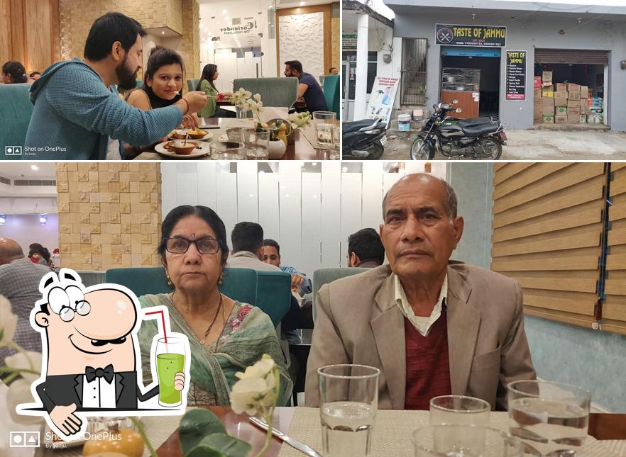 Enjoy a drink at Blue Coriander Restaurant