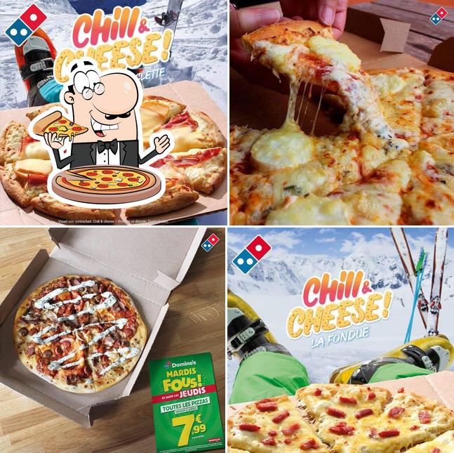 Commandez différents types de pizzas