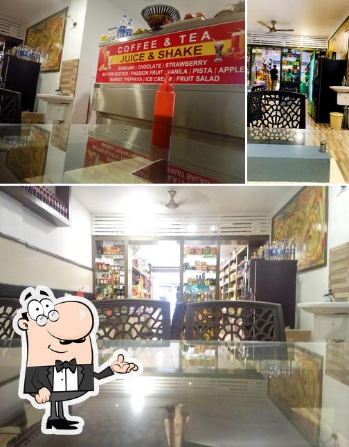 The interior of Kottaram Sweet House - Kians Cafe