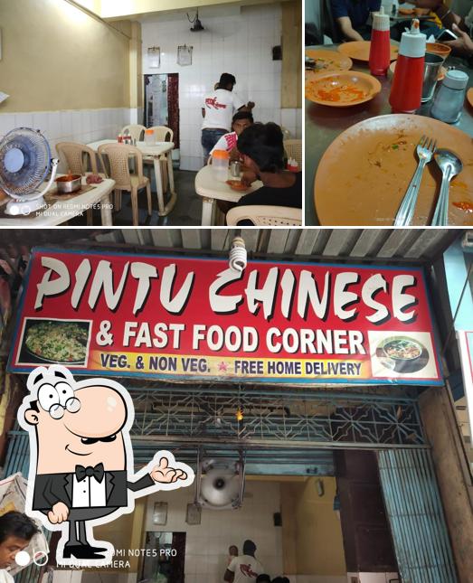 The image of Pintu Chinese Corner’s interior and food
