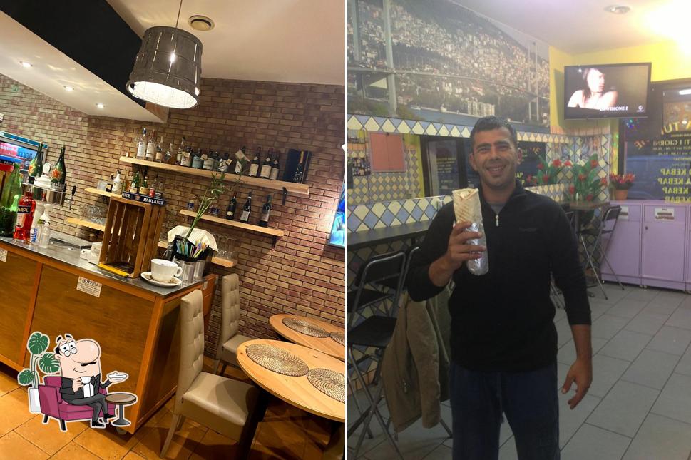 Gli interni di Istanbul Kebab Casorate