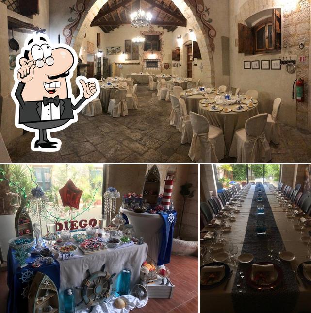 Gli interni di La Badia - Ristorante-Pizzeria-Location per Eventi