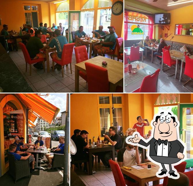 Gli interni di Säntis Kebab & Pizza Kurier