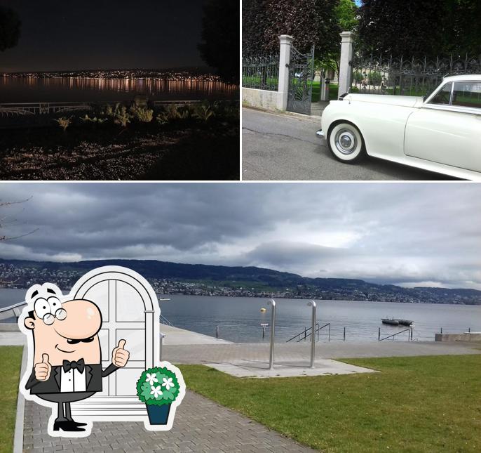 Goditi la vista dagli esterni di Brazerols