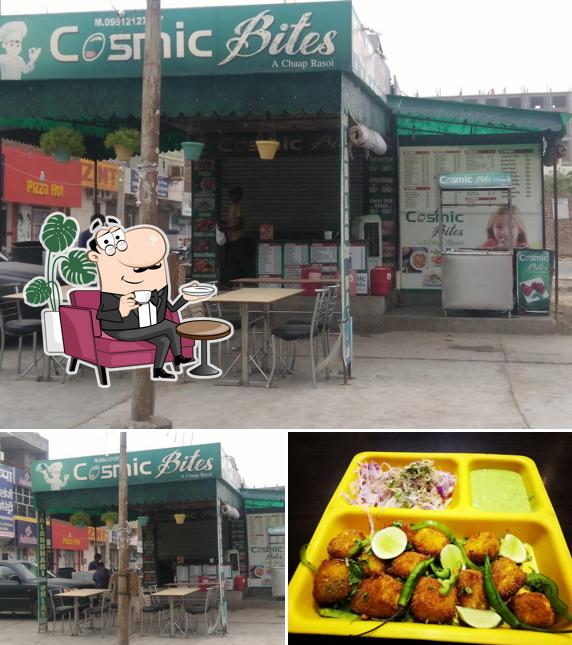 The picture of Cosmic Bites A Chaap Rasoi’s interior and meat