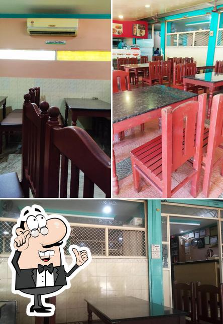 The interior of Hotel Golden Bake