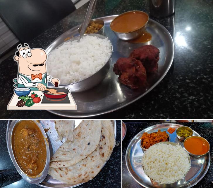 Chicken curry at Hotel Panchadurga