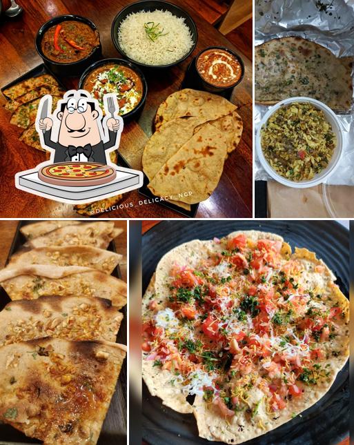 Pick pizza at Hungry Puttar Restaurant