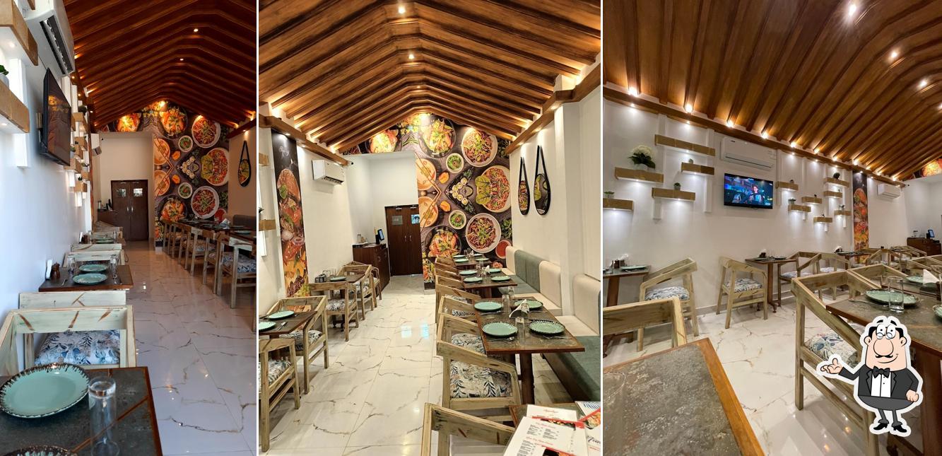 The interior of Number 7 The Asian Story