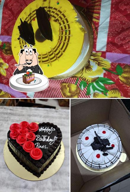 Chocolate cake at Pooja cakes and bakery