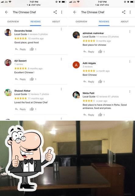 Look at the image of The Chinese Chef