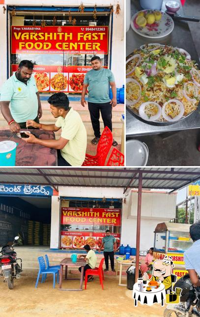 VARSHITH FASTFOOD CENTRE is distinguished by food and exterior