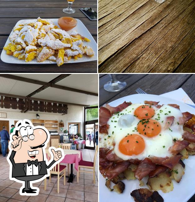Waldschenke Kaltern si caratterizza per la interni e cibo