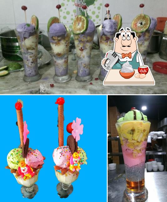 Zam Zam hot n cool serves a variety of sweet dishes