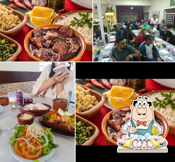 Experimente frutos do mar no Restaurante Taunay