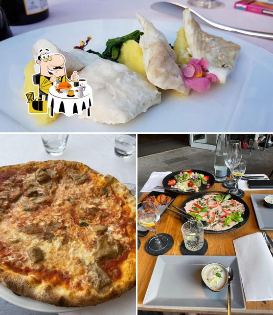 Cibo al Ristorante Girasole