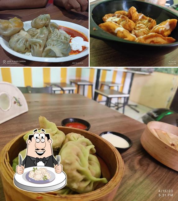 Dumplings at Sam's Momos Solapur