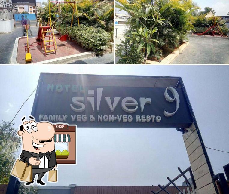 Enjoy the view at the outside area of Silver 9 Restaurant