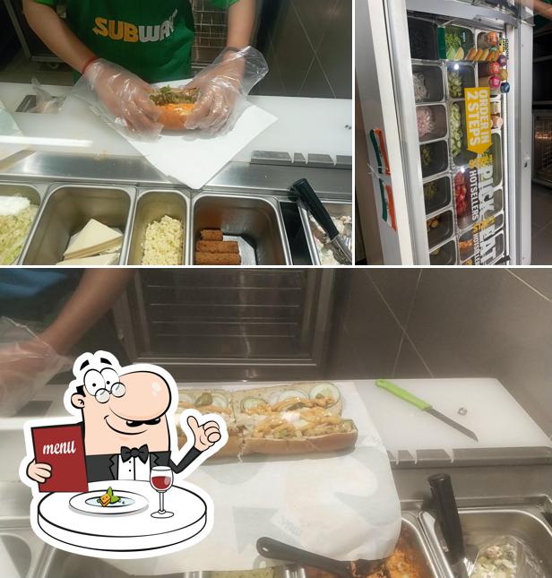 Food at Subway Uttam Nagar