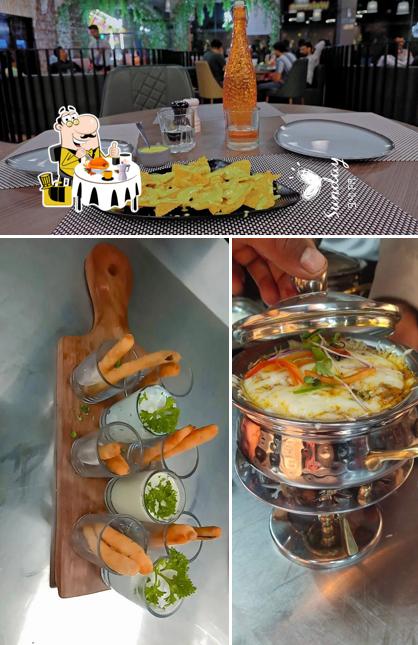 Among different things one can find food and exterior at Taste of Heaven