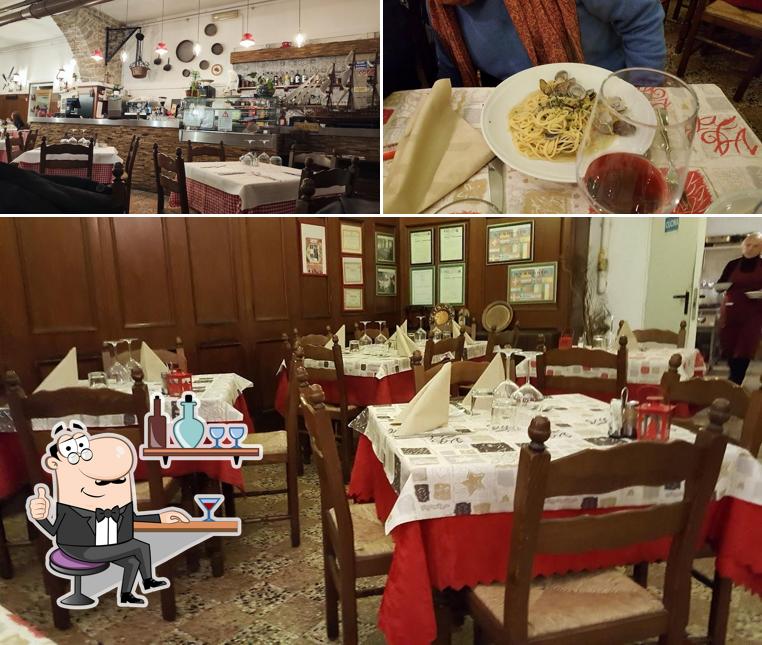 Gli interni di Trattoria Al Collio Trieste