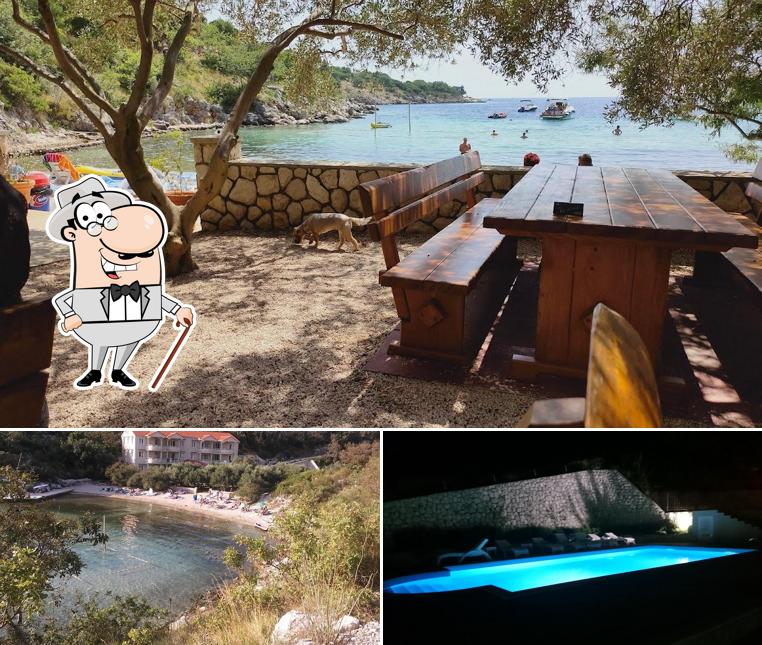 Gli esterni di Apartmani Lastura