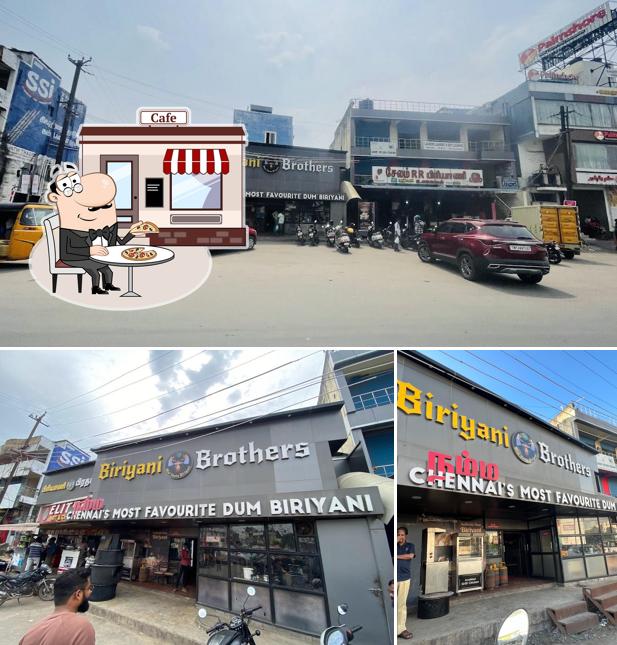 The exterior of Biriyani Brothers