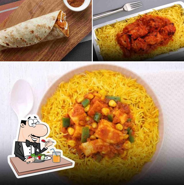 Food at Faasos Vijay Nagar