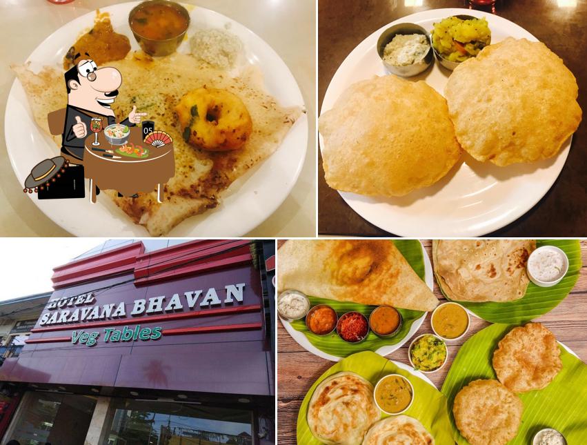 Food at Hotel Saravana Bhavan (Pure Veg)