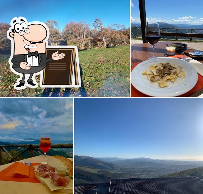Goditi la vista dall'area esterna di IL NIBBIO