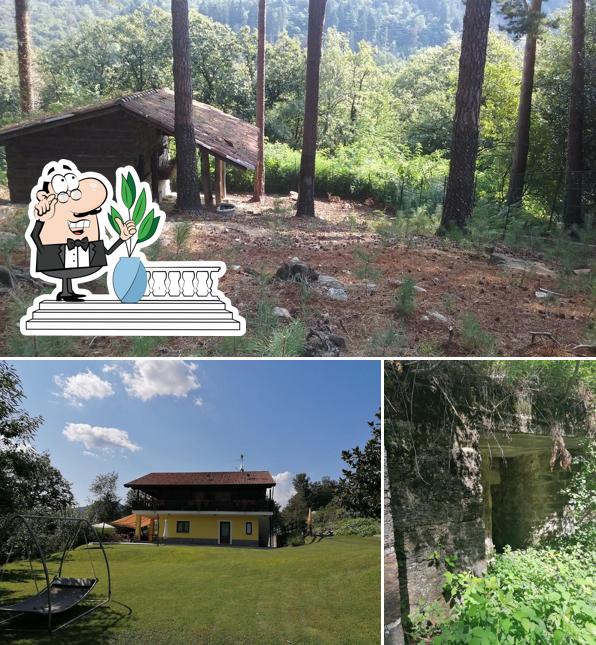 Goditi la vista dagli esterni di La Pineta