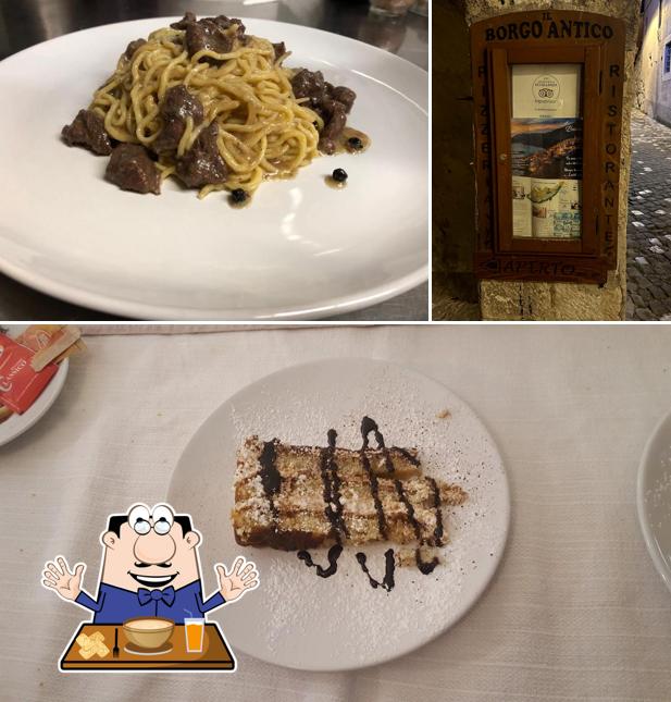 Cibo al Ristorante Il Borgo Antico