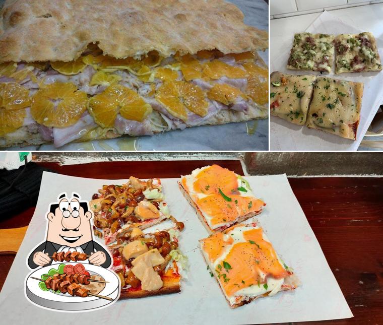 Platti al Pizzhoria Lucio Sestio