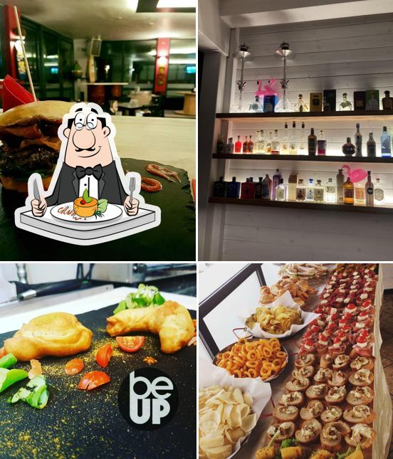 Cibo al Ristorante Be up