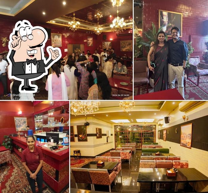 Take a seat at one of the tables at Remix - The Veg Food Hall