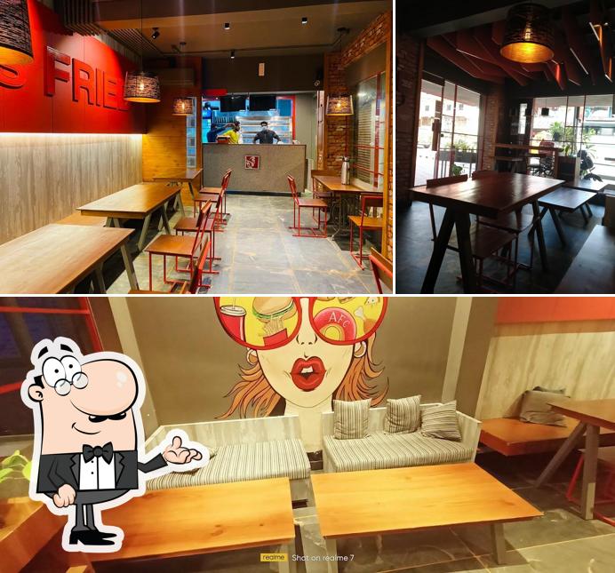 The interior of AFC its FRIED