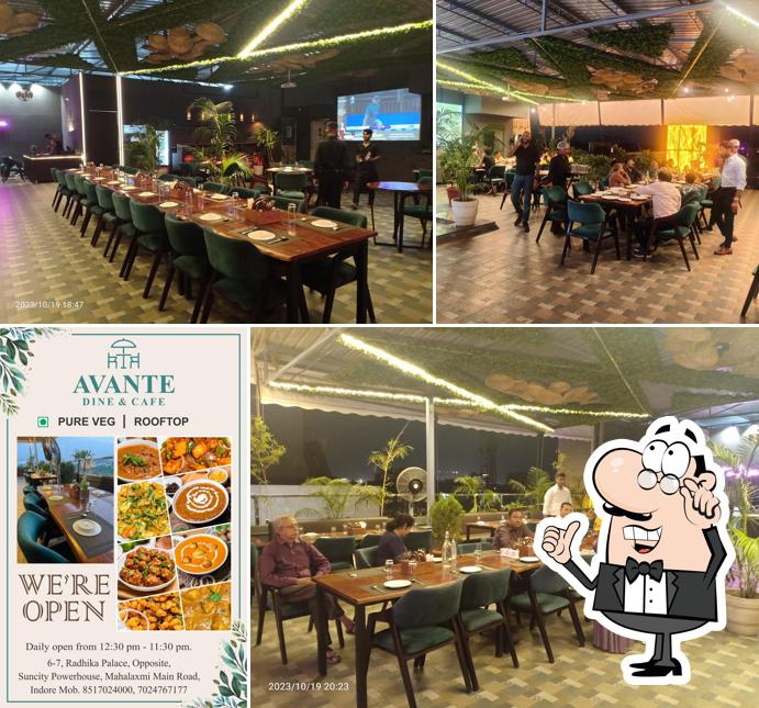 Check out how Avante Dine and Cafe looks inside