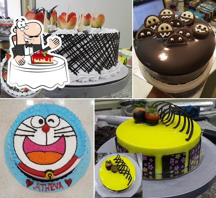 BAKERY WALA Gadarpur serves a selection of sweet dishes