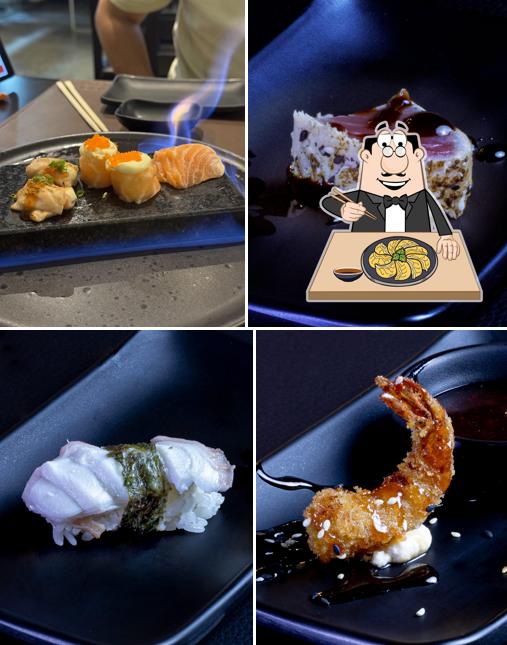 Gyoza em Buddha Sushi