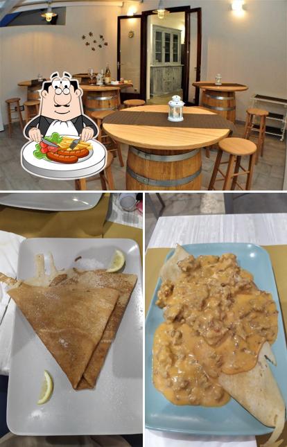 Questa è la foto che presenta la cibo e interni di Enoteca Dioniso