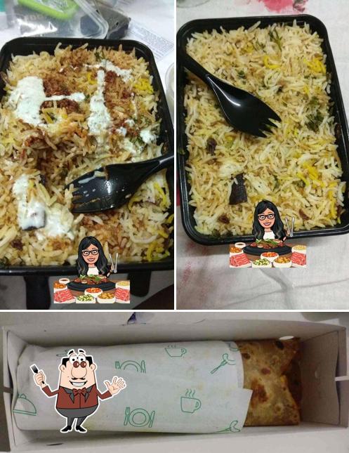 Food at Faasos - Wraps, Rolls & Shawarma
