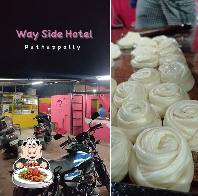 The restaurant's food and exterior