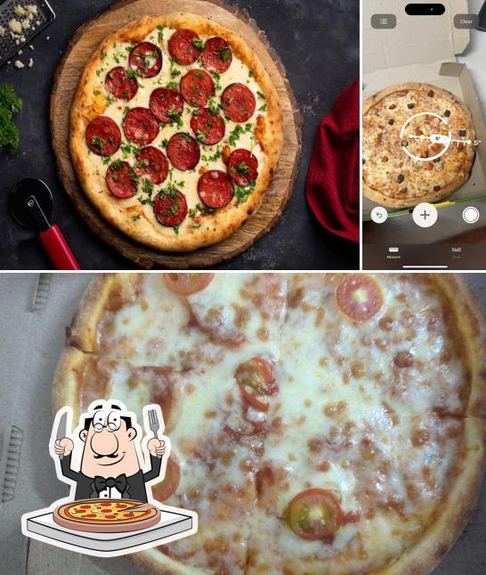 Pick pizza at Olio - The Wood Fired Pizzeria