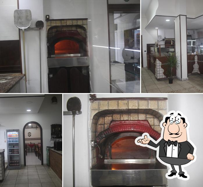Gli interni di Pizzeria e Rosticceria Da Zio Gino