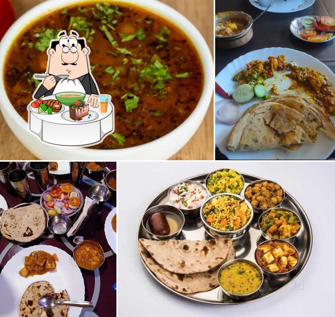 Hot and sour soup at Shukla bhojnalaya