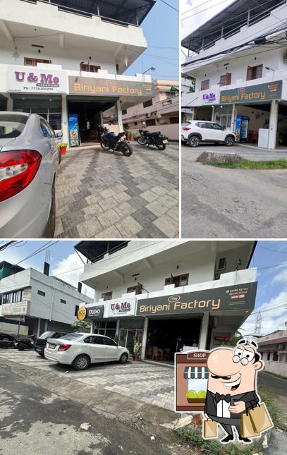 The exterior of Siddiq Biriyani Factory