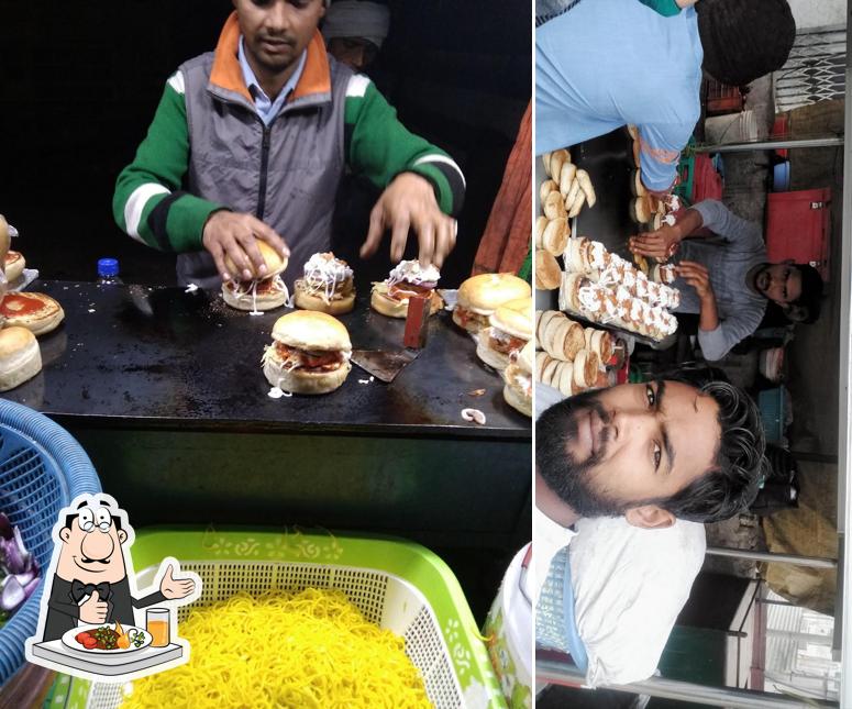 Super Chowmin Cheese Burger
