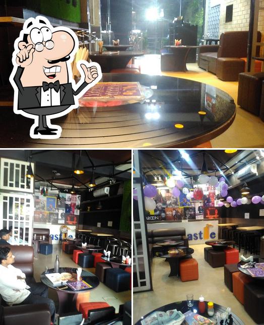 The interior of The indian fusion