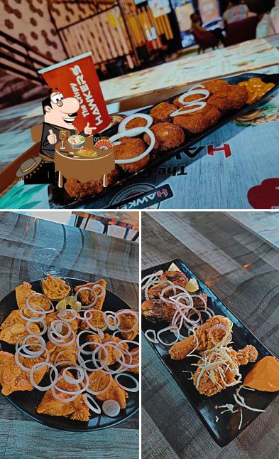 Food at The Crispy Hawkers